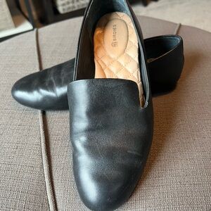 Birdies Men's Classic Black Slip-On Loafers